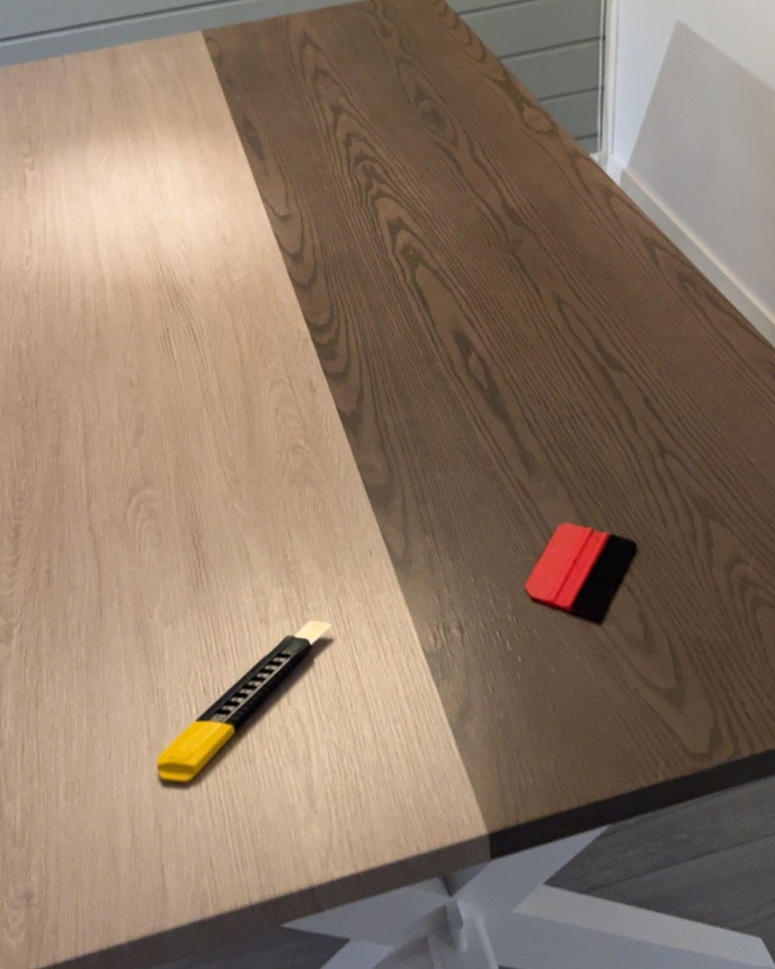 Customer photo review of Oak minimal kontaktplast