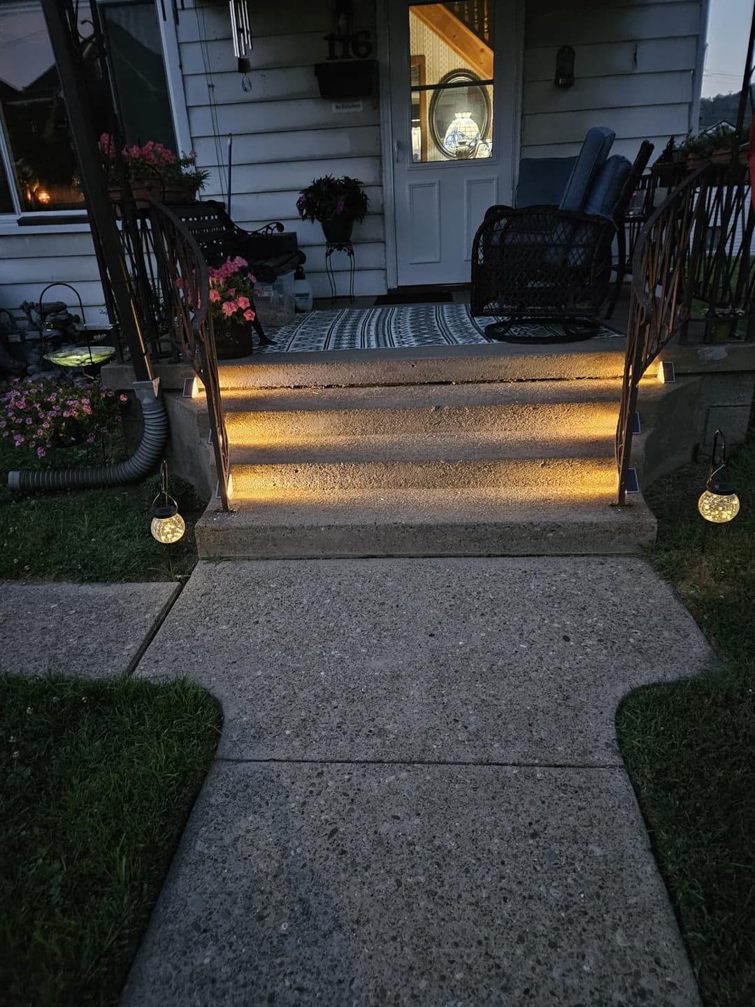 Customer photo review of SolaGarden™ Step Light Pack