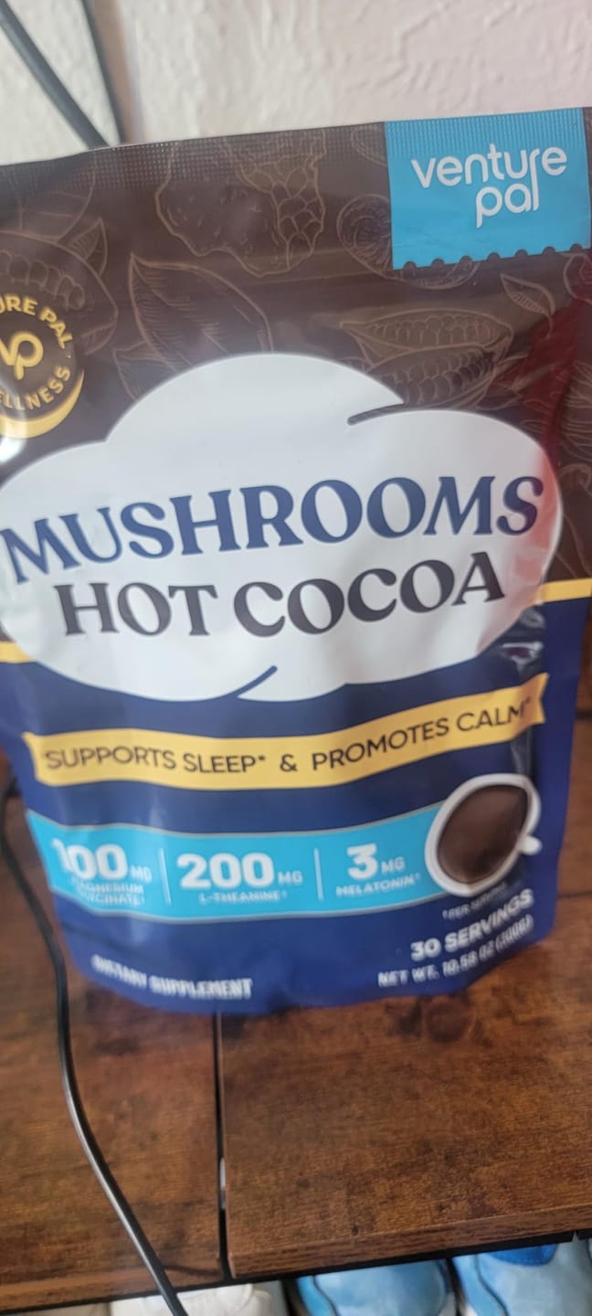 Customer photo review of Mushroom Hot Cocoa - 30 servings