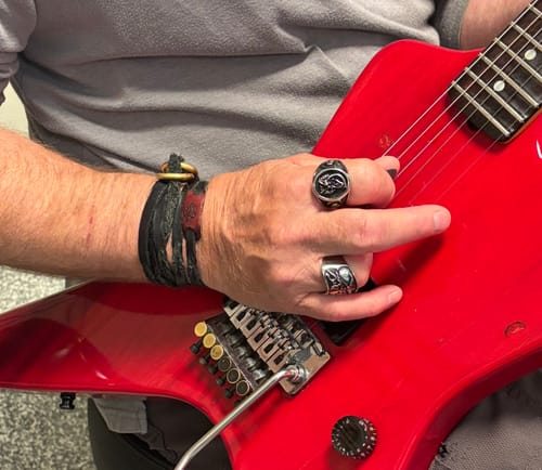 Customer photo review of Death Signet Ring