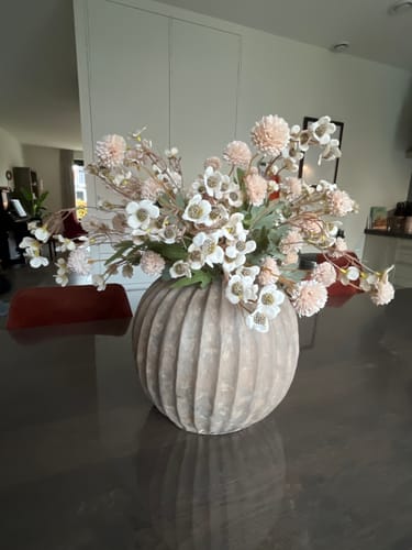 Customer photo review of Wax Arrangement - Crème