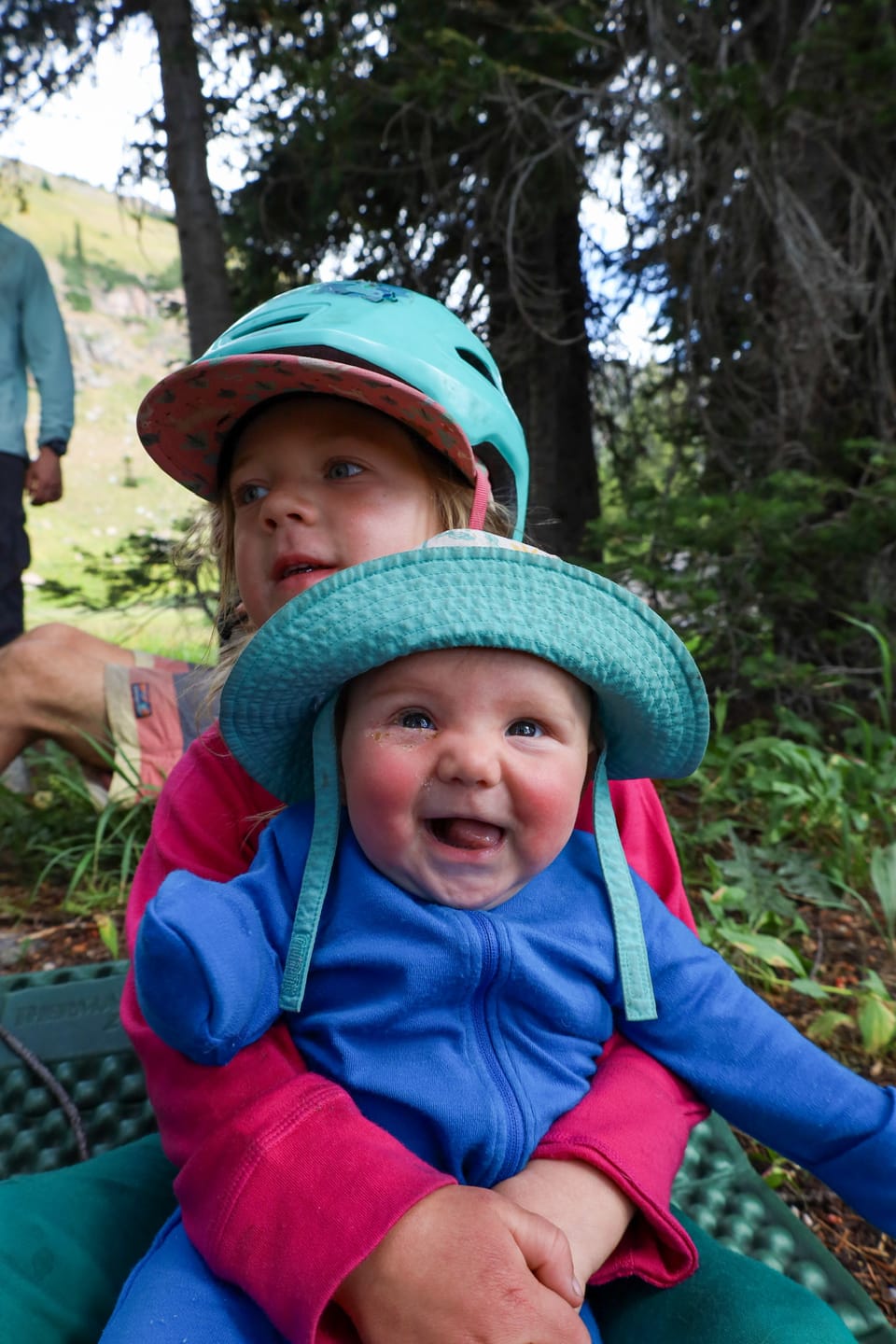 Customer photo review of Baby Midweight Merino Zippy
