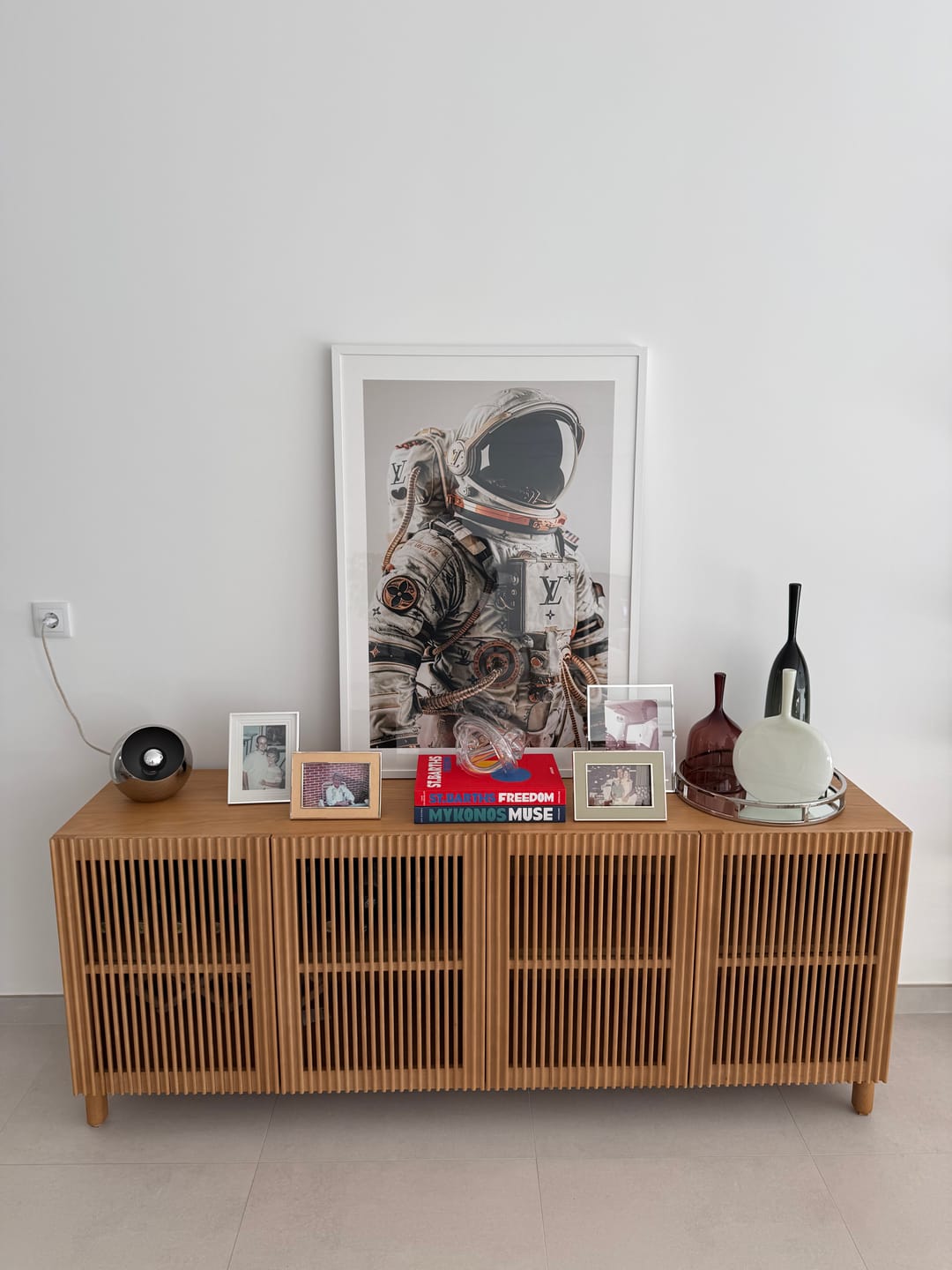 Customer photo review of LV Spaceman Poster