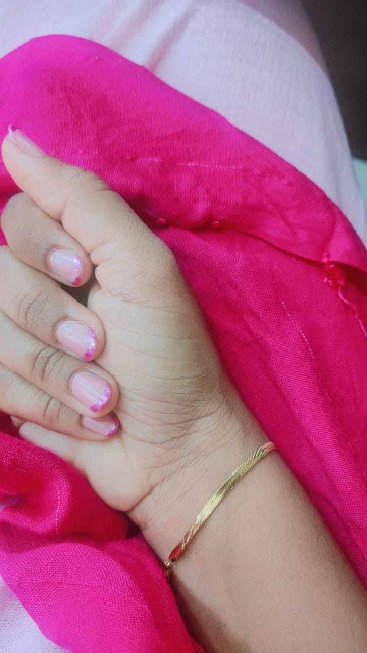 Customer photo review of Silk Chain Bracelet