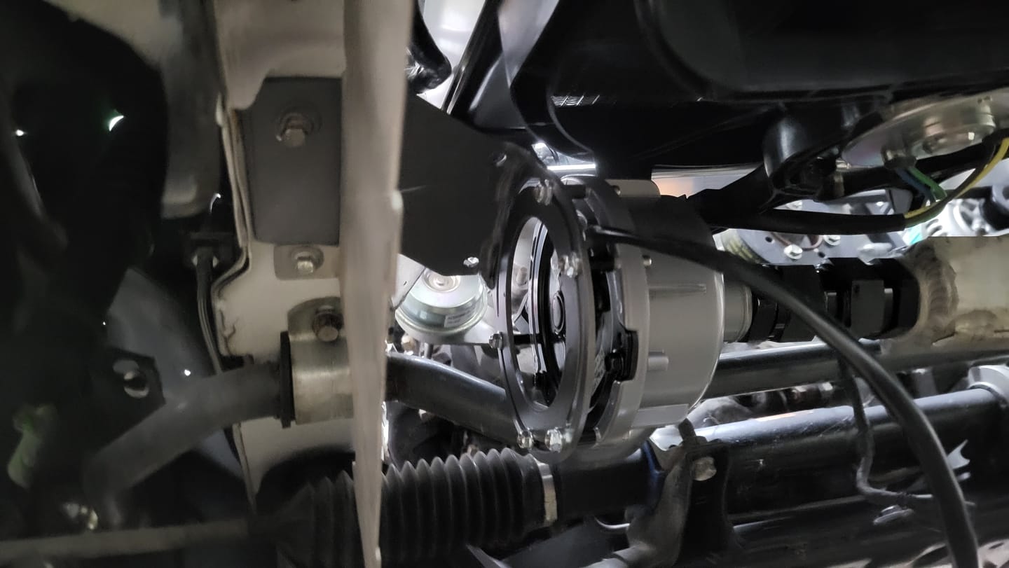 Customer photo review of Davies Craig EWP150 90° Steel Mounting Bracket 26-10019