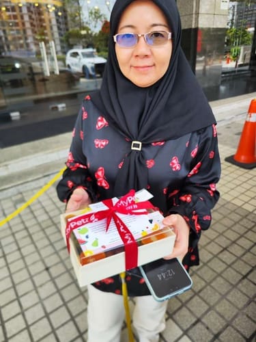 Customer photo review of PADU Little Luxe Fruit Platter (Available in Klang Valley & Penang)