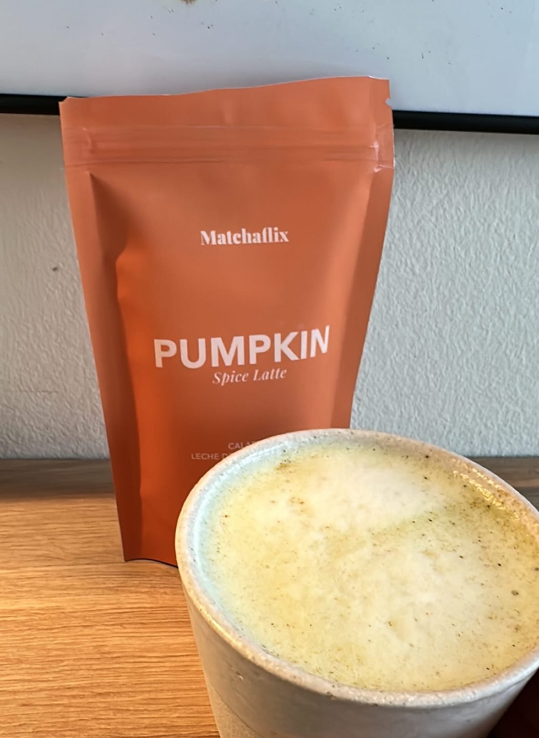 Customer photo review of Pumpkin Spice Latte
