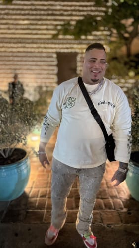 Customer photo review of Godspeed Crash Out L/S Tee Bone