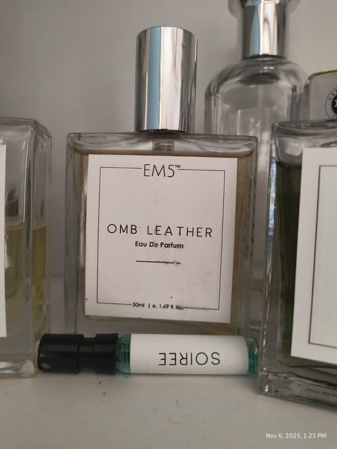 Customer photo review of Omb Leather | Eau De Parfum