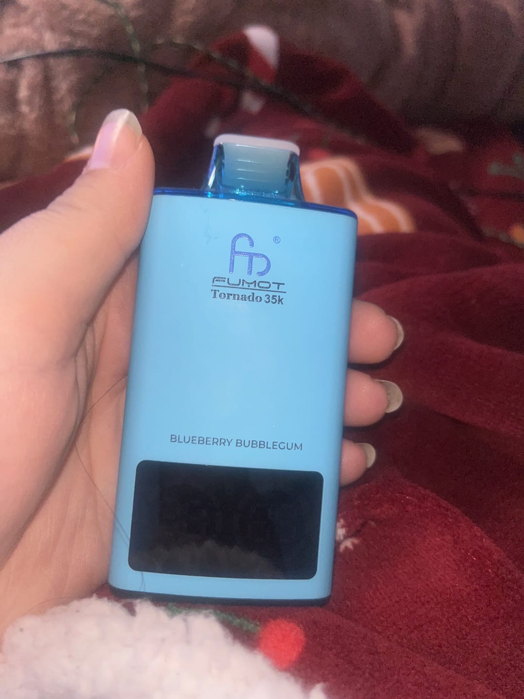 Customer photo review of Blueberry Bubblegum