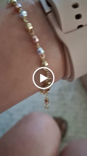 Customer video review of Christianartworkshop Acrylic Icon Bracelet