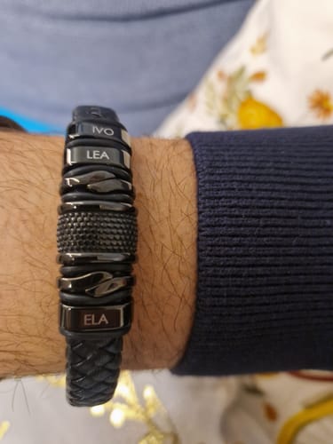 Customer photo review of Bracelet: Black