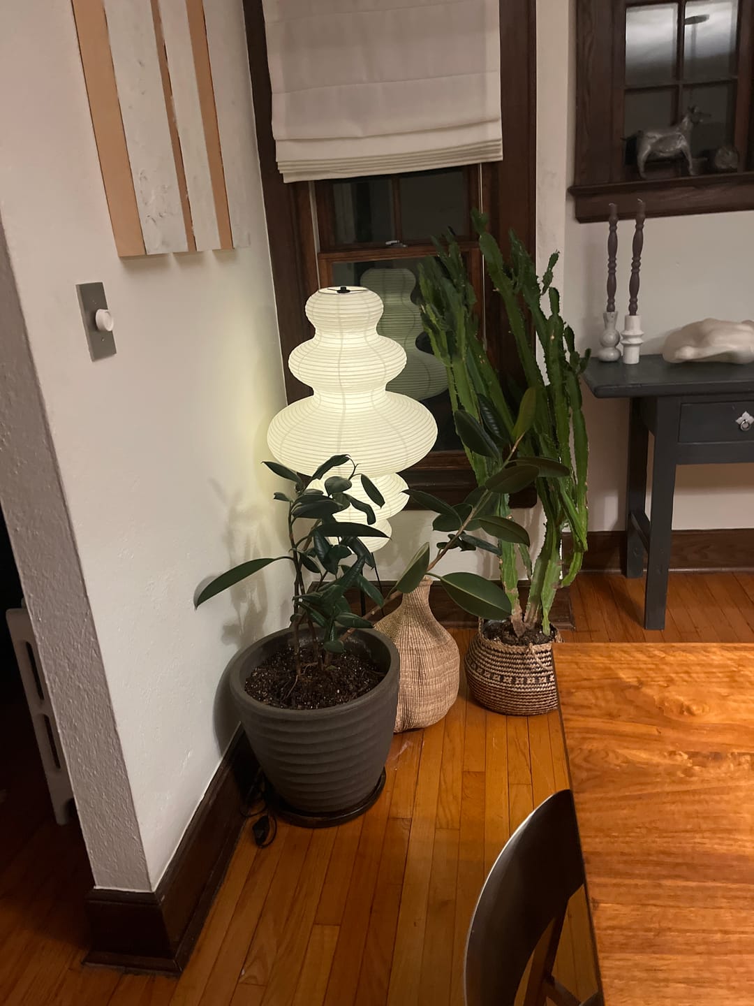 Customer photo review of Zephyr Paper Floor Lamp