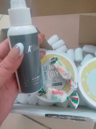 Customer photo review of Whipped Soap - Vanilla