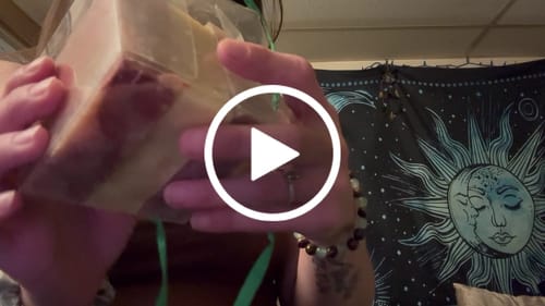 Customer video review of Turmeric Lemon Exfoliating Soap Bar (Hyperpigmentation & Brighten)