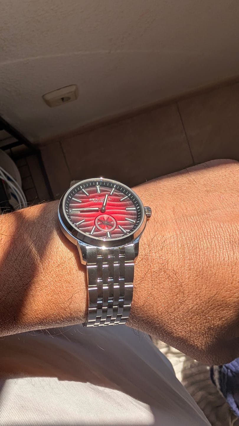 Customer photo review of Natural Series | Polaris Sub Dial | Luminous | 40mm