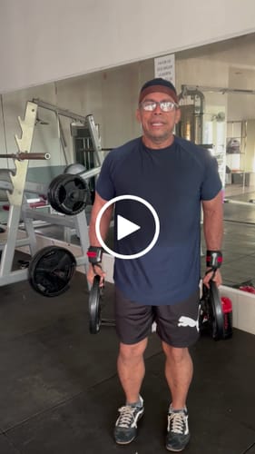 Customer video review of Training Sport Tee - Oxford Gray