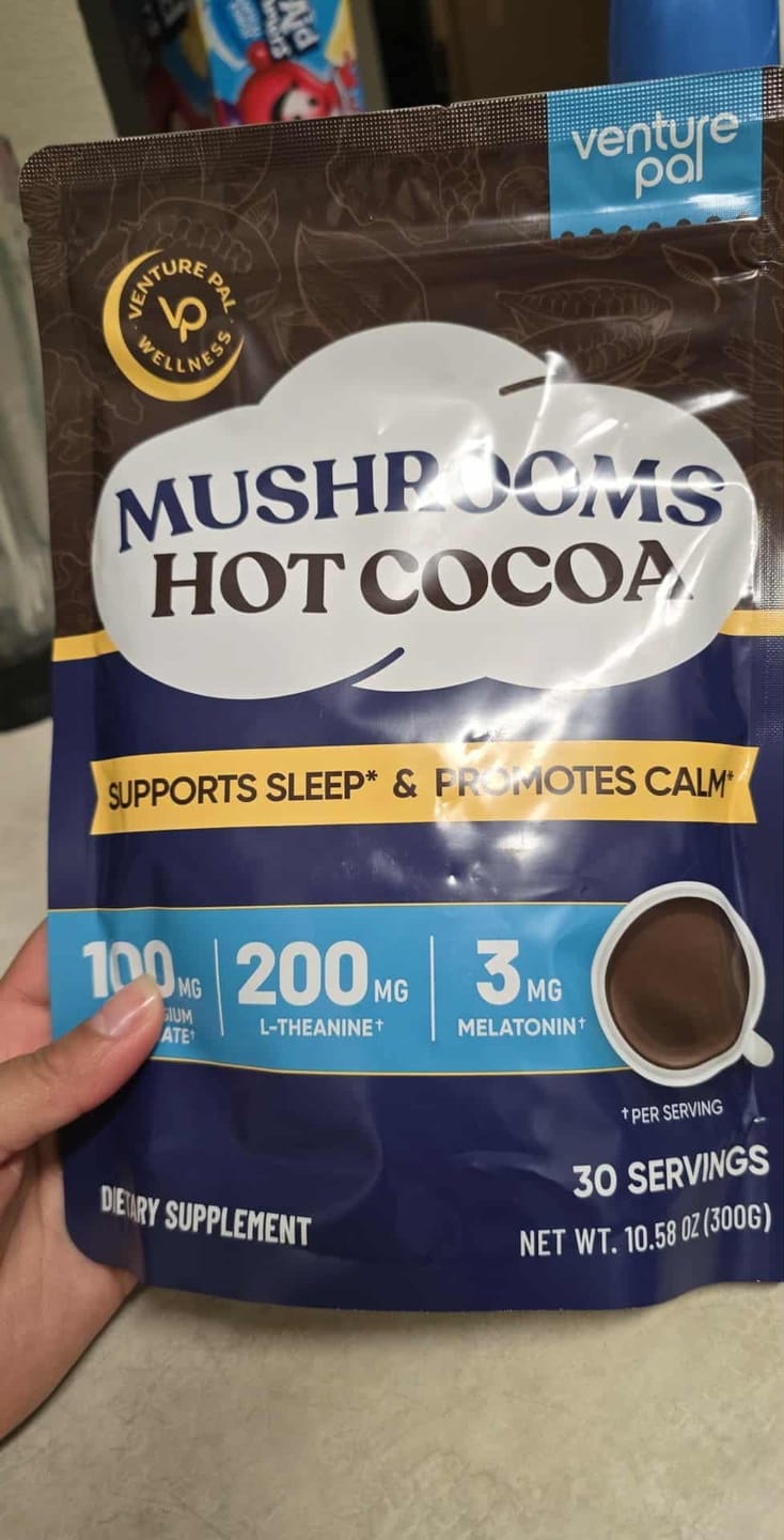 Customer photo review of Mushroom Hot Cocoa - 30 servings