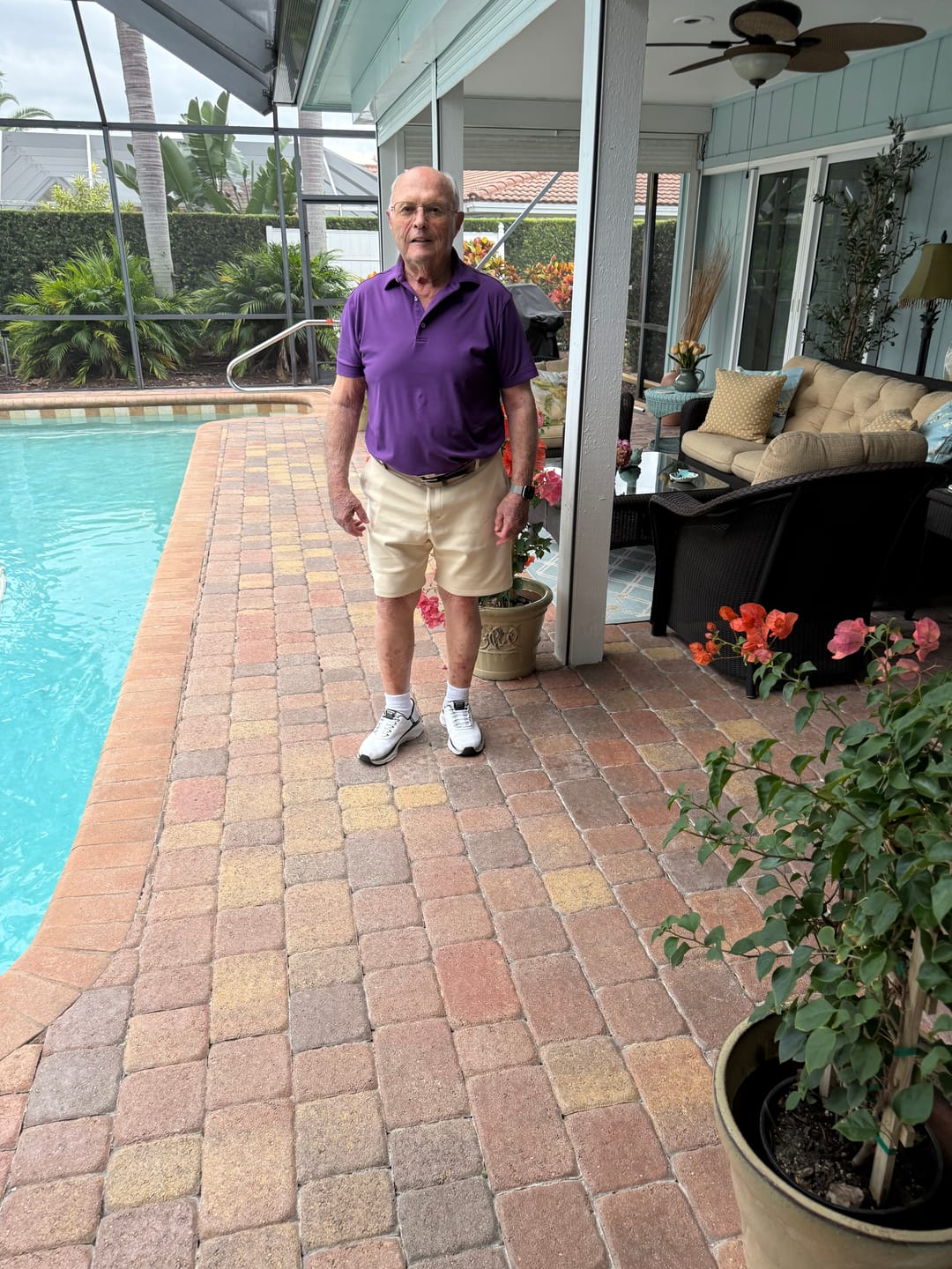 Customer photo review of Infinity Golf Shorts 7"