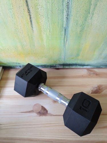 Customer photo review of Hexagon Hanteln PRO | 2.5 - 50kg | Paarweise