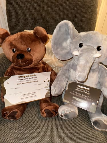 Fotorecensie van een klant over Beer + Olifant – Verzwaringsknuffel