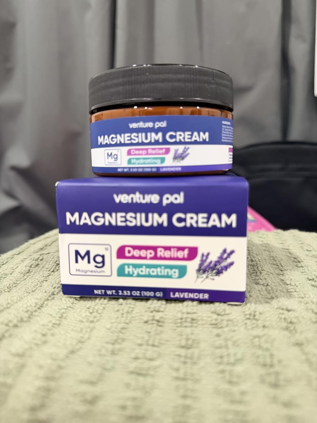 Customer photo review of Topical Magnesium Cream