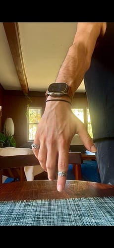 Customer photo review of Romantic Lovers Ring