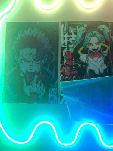 Customer photo review of Crazy Cute Plexi Glass Wall Art