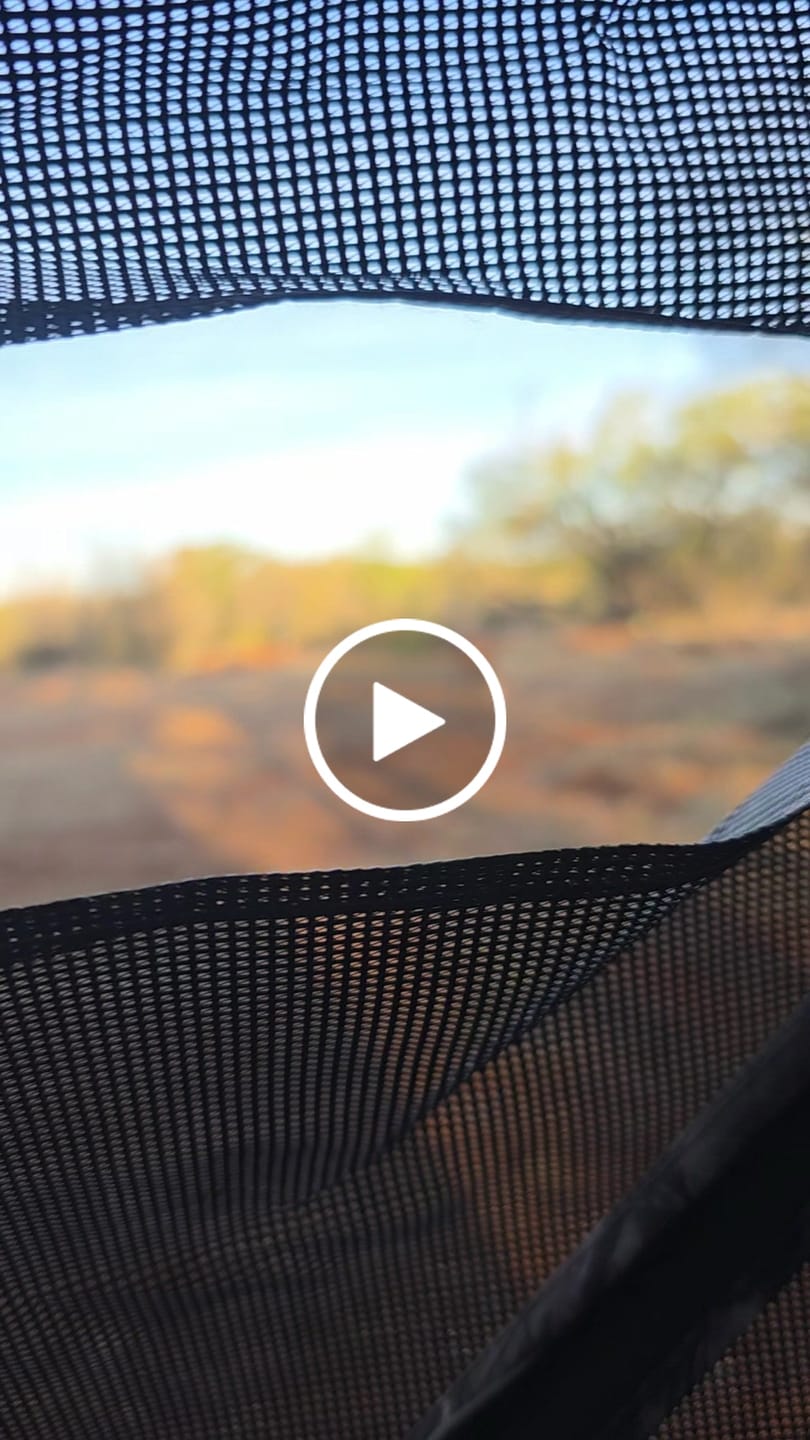 Customer video review of Tidewe OptiVue 360° Ultra-HD Pop-Up Ground Blind (90° Full-Access Door)