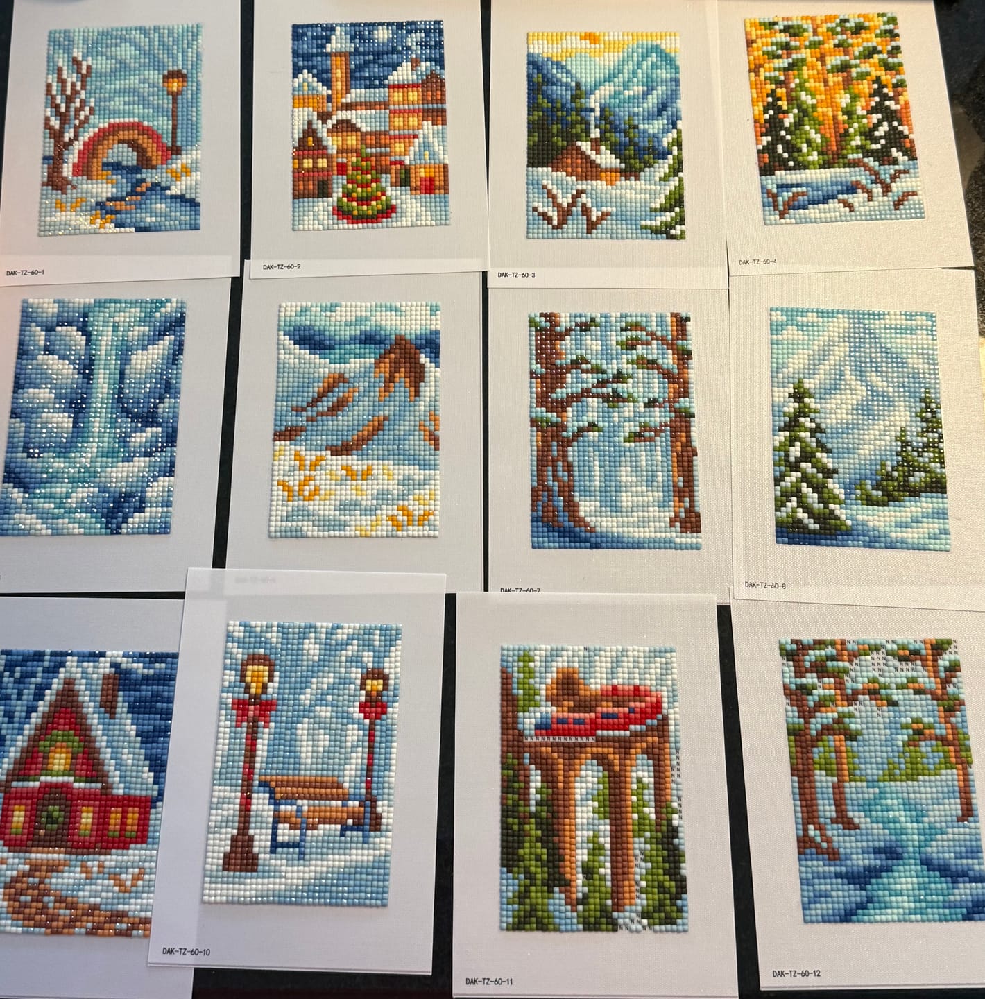 Customer photo review of Countryside Winter Landscape Set
