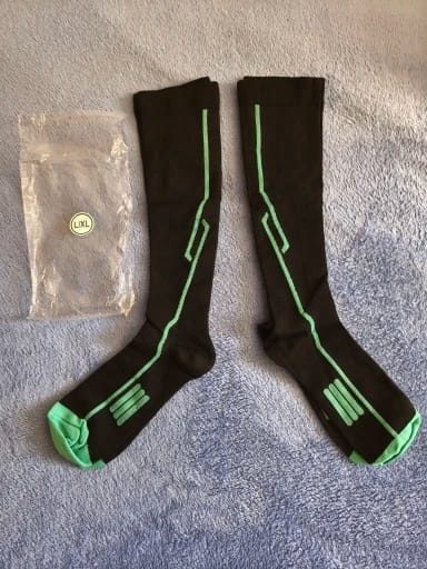 Customer photo review of Recovery Socks