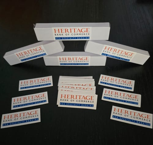 Customer photo review of Print Custom Stickers