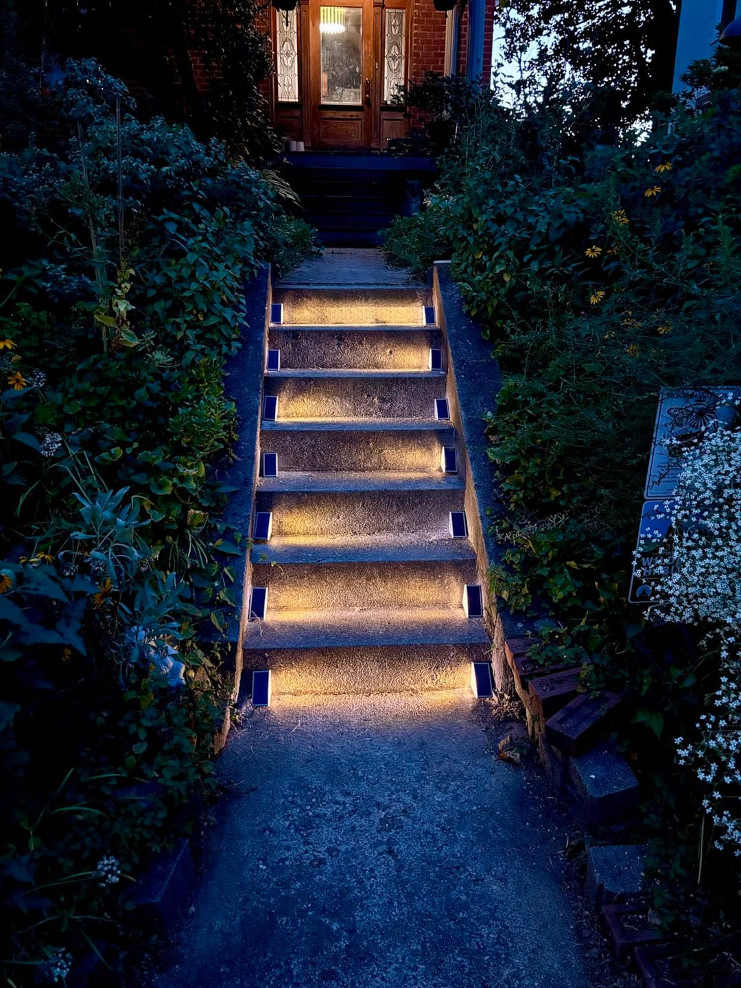 Customer photo review of SolaGarden™ Step Light Pack