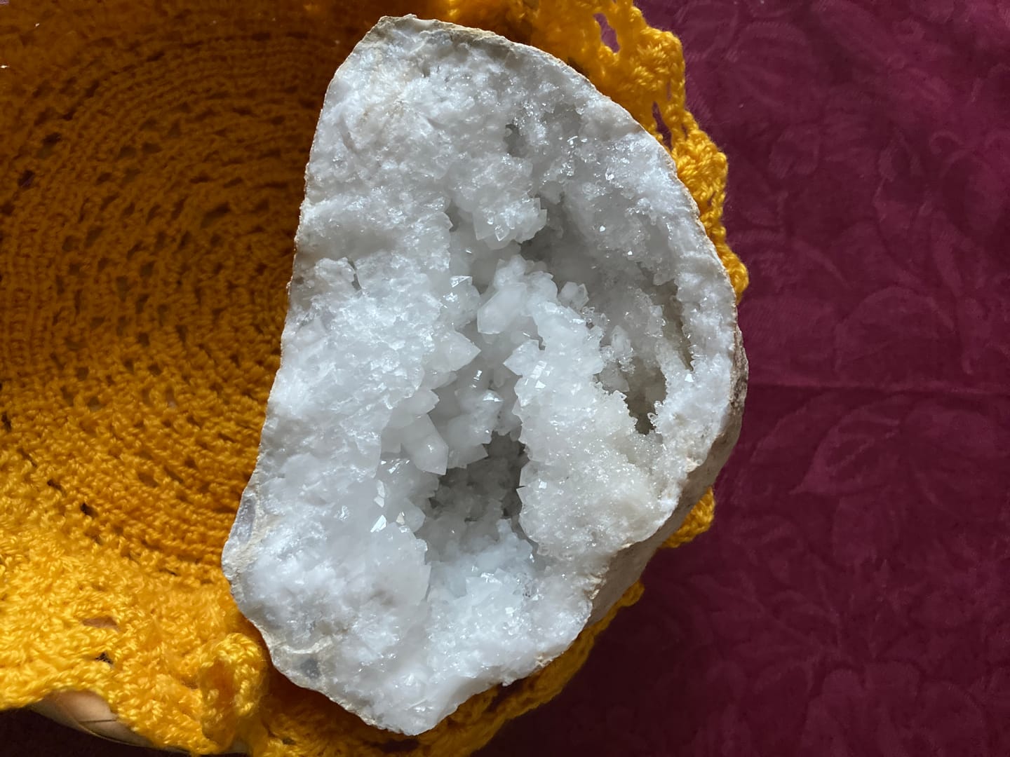 Customer photo review of Géode de quartz