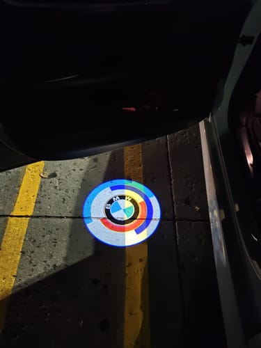 Customer photo review of BMW F SERIES DOOR LIGHTS