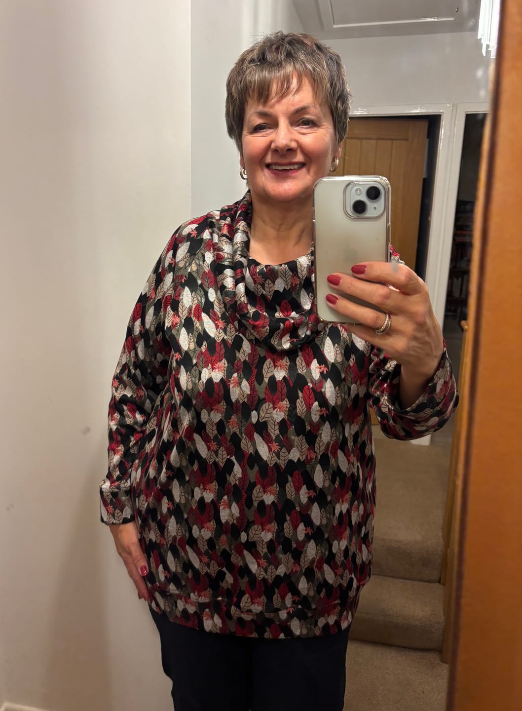 Customer photo review of Autumn Forest Digital Modal-Touch Jersey Fabric