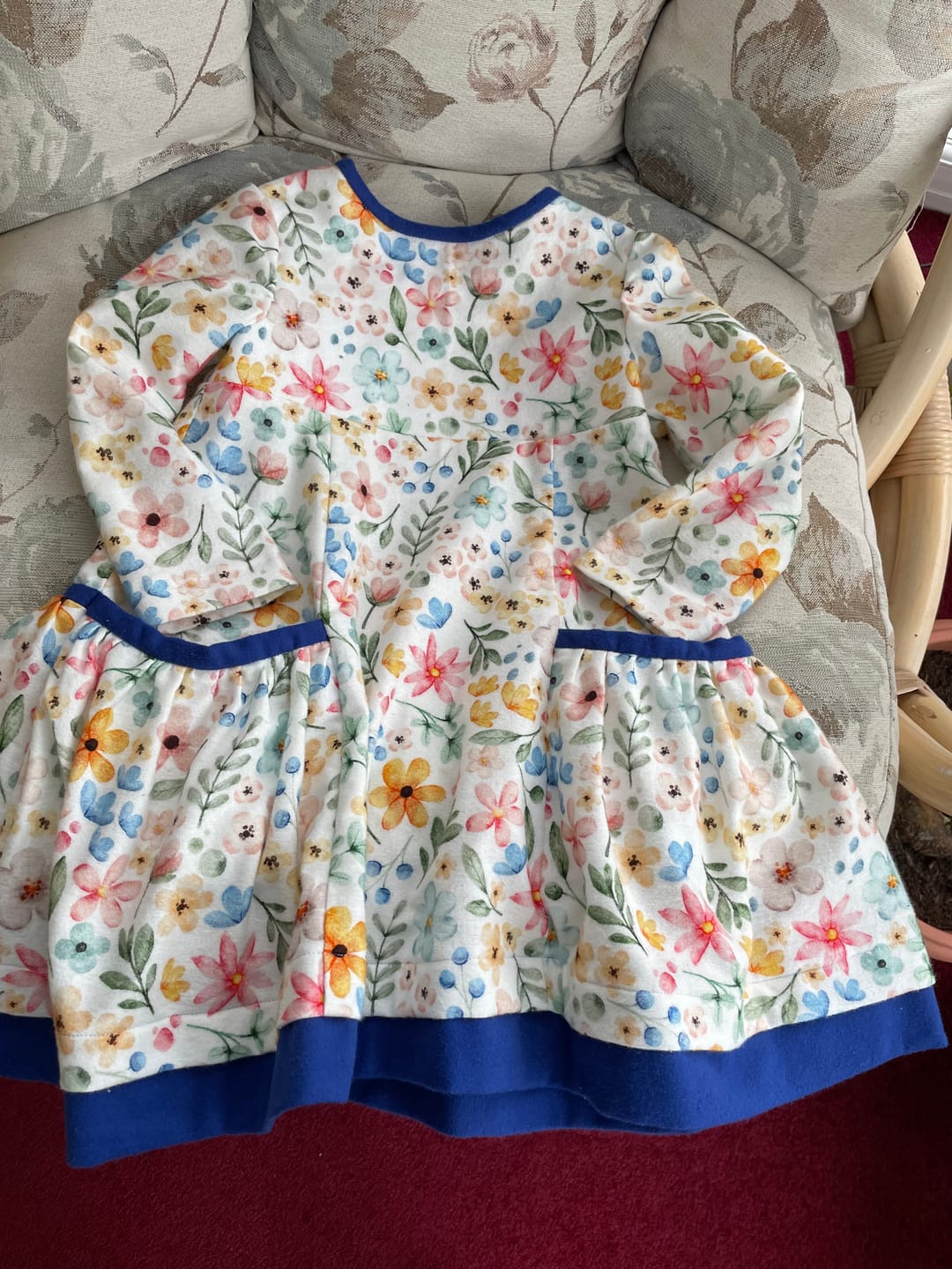 Customer photo review of Plain Brushed Cotton Fabric