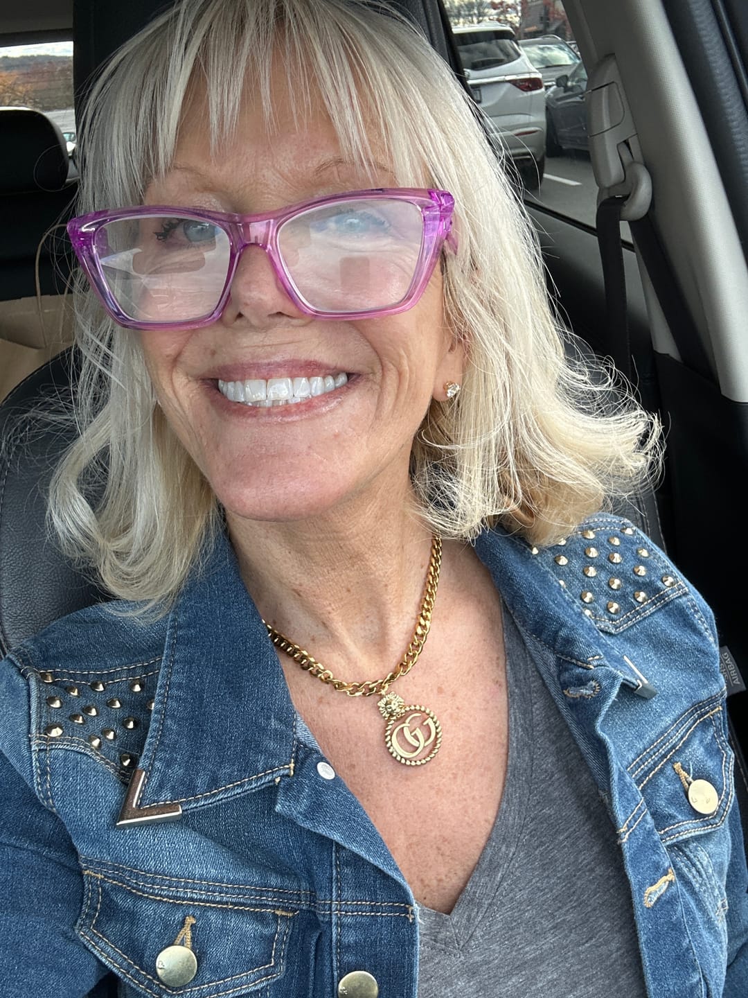 Customer photo review of Fearless Necklace