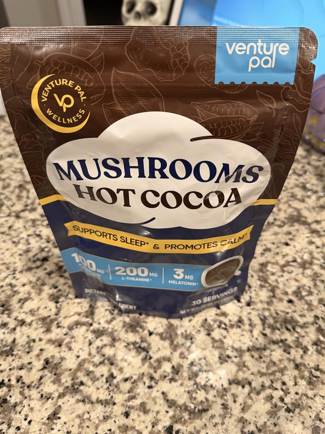 Customer photo review of Mushroom Hot Cocoa - 30 servings