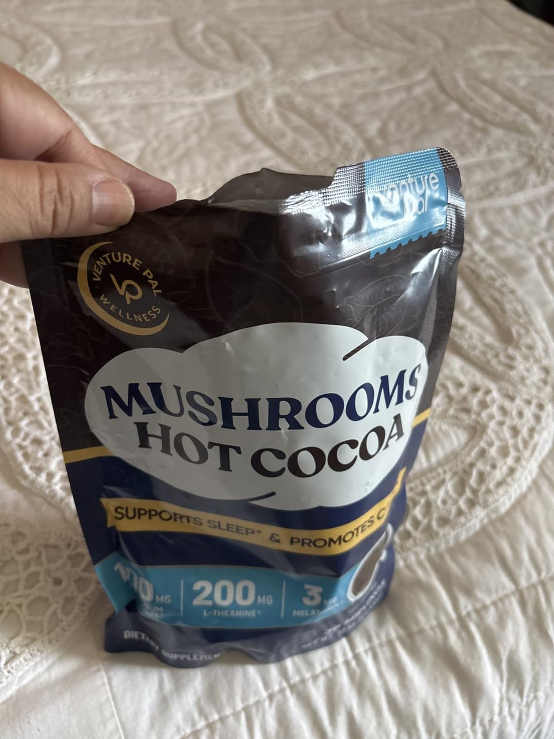 Customer photo review of Mushroom Hot Cocoa - 30 servings