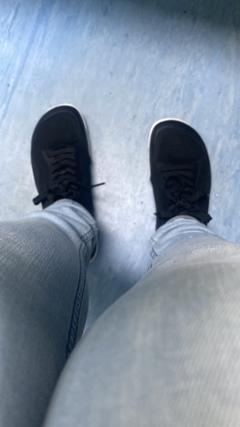 Customer photo review of Roots Freedom Black- KARV™ Upper Tech