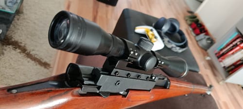 Customer photo review of Vector Optics VDSM-10 Swiss K31 Dovetail Mount
