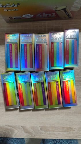 Customer photo review of VAPSOLO QUADS 80000 4en1 | 4 sabores