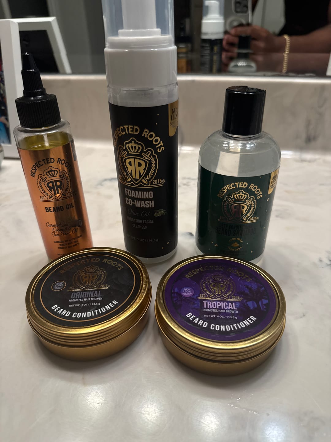 Customer photo review of Beard Shampoo