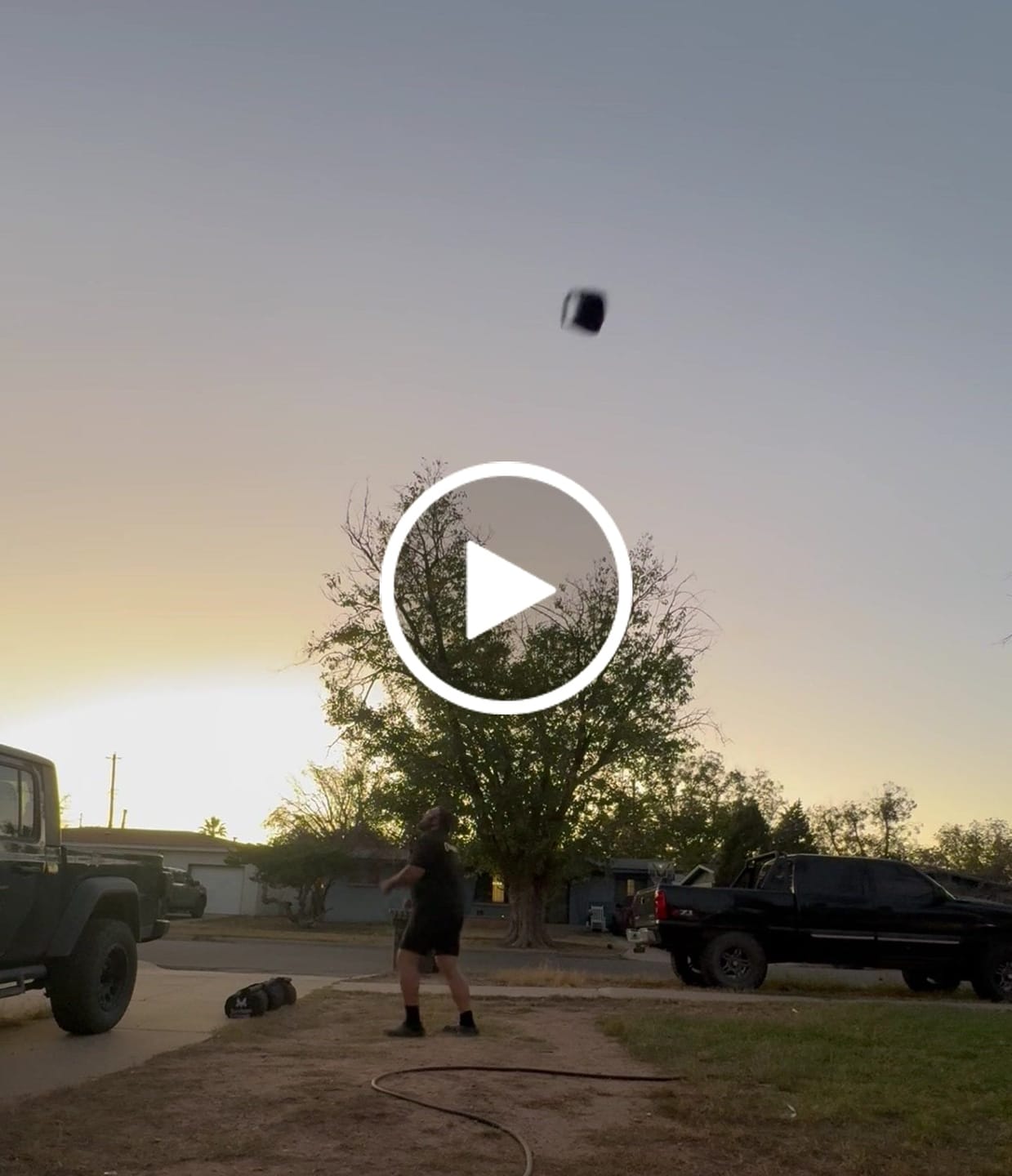 Customer video review of Strongman throwing bags