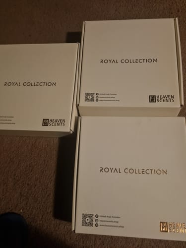 Customer photo review of Royal Box ( 2 Perfumes ) + Luxury Gift Wrapping