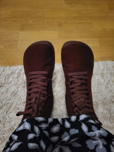 Customer photo review of Vaistoa Tunto 2 | Felt Barefoot Sneakers