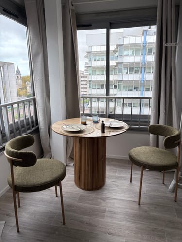 Customer photo review of HAVANA - Table a manger 4 personnes en pin massif D90