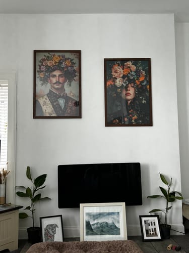 Customer photo review of Victorian Gentleman Print