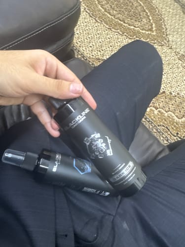 Customer photo review of BLACKLINE®  8oz AIR FRESHENER